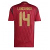 Herren Fußballbekleidung Belgien Dodi Lukebakio #14 Heimtrikot EM 2024 Kurzarm